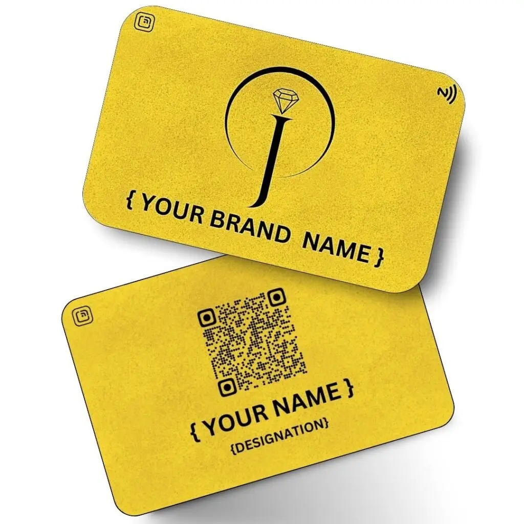 Golden Metal Smart Business Card