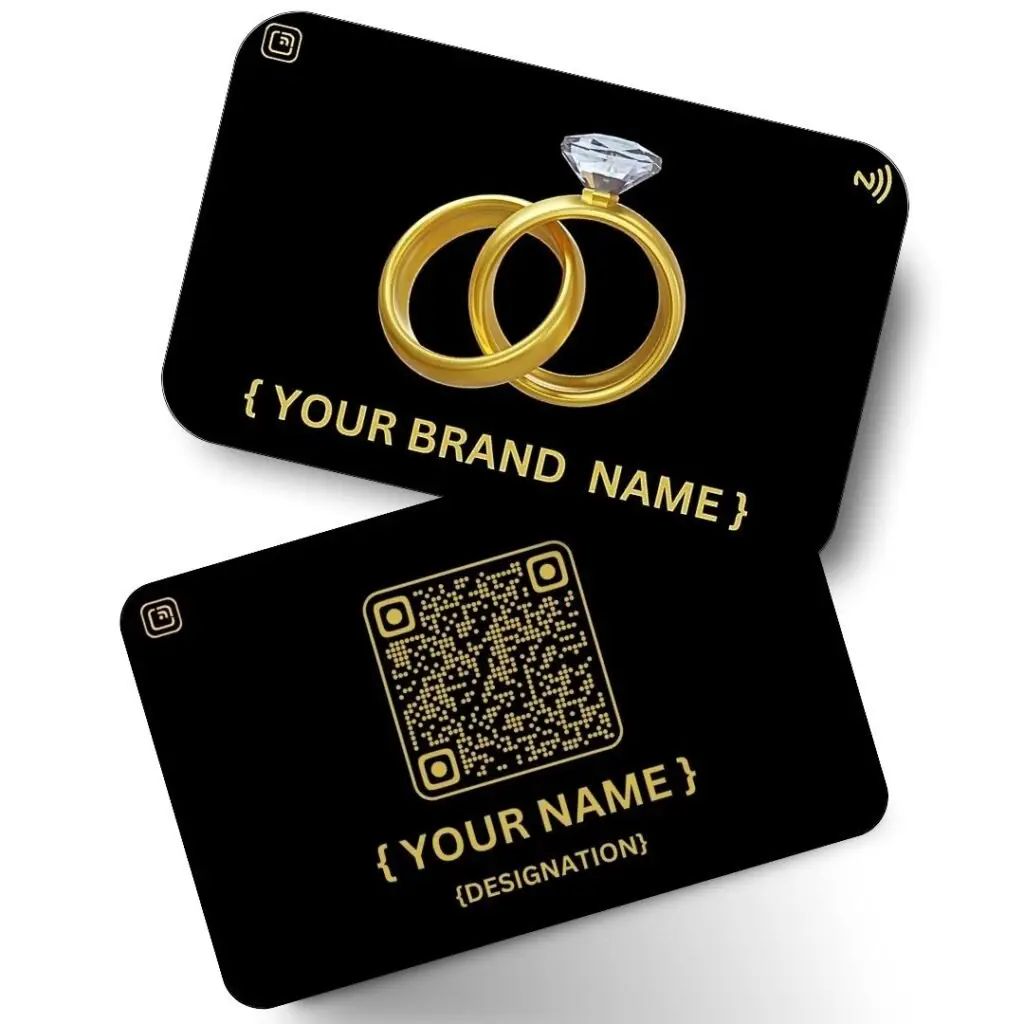 Black Metal Smart Business Card