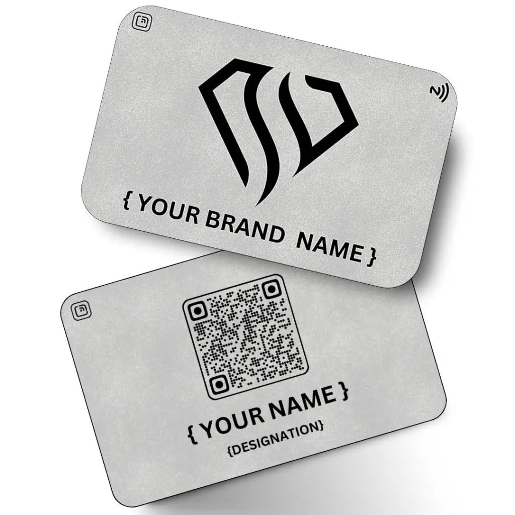 Black Metal Smart Business Card