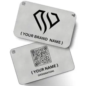 Black Metal Smart Business Card